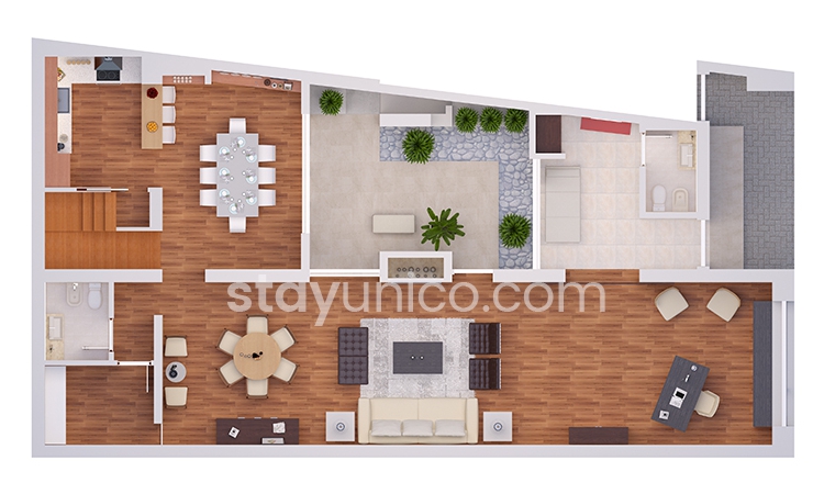 Apartment in Palermo Soho Floorplan