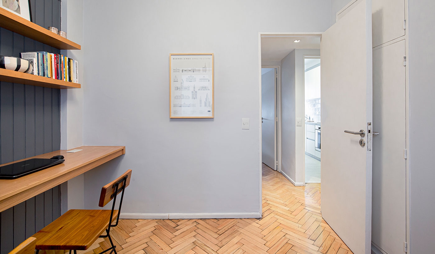 Chic One Bedroom Apartment with Office Area in Exclusive Palermo Chico