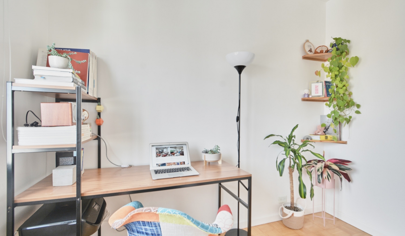 Amazing 16th Floor Apartment in Palermo with Dedicated Office Space