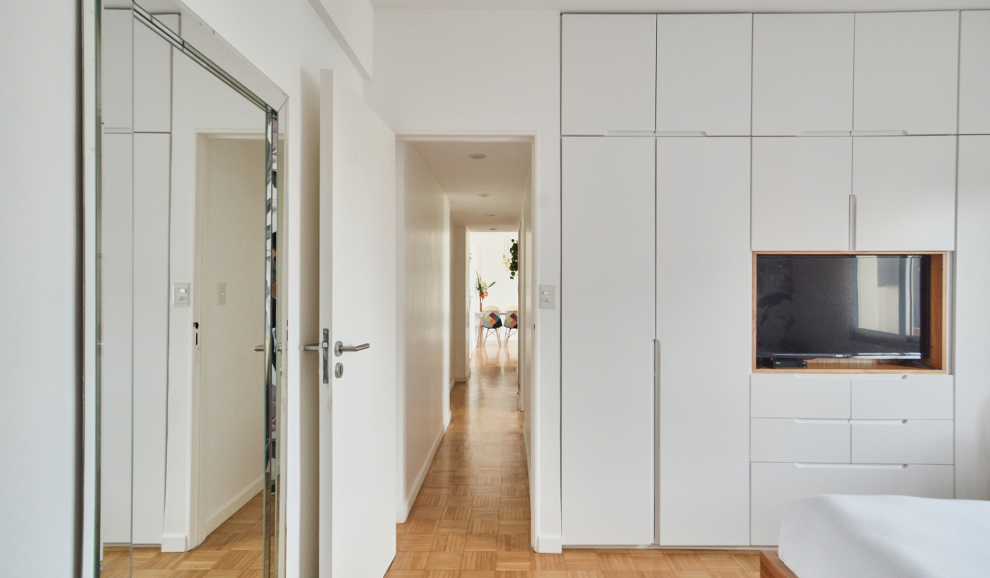 Amazing 16th Floor Apartment in Palermo with Dedicated Office Space