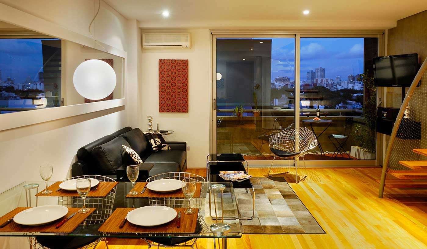 Contemporary Two Bedroom Duplex Apartment in Palermo Hollywood