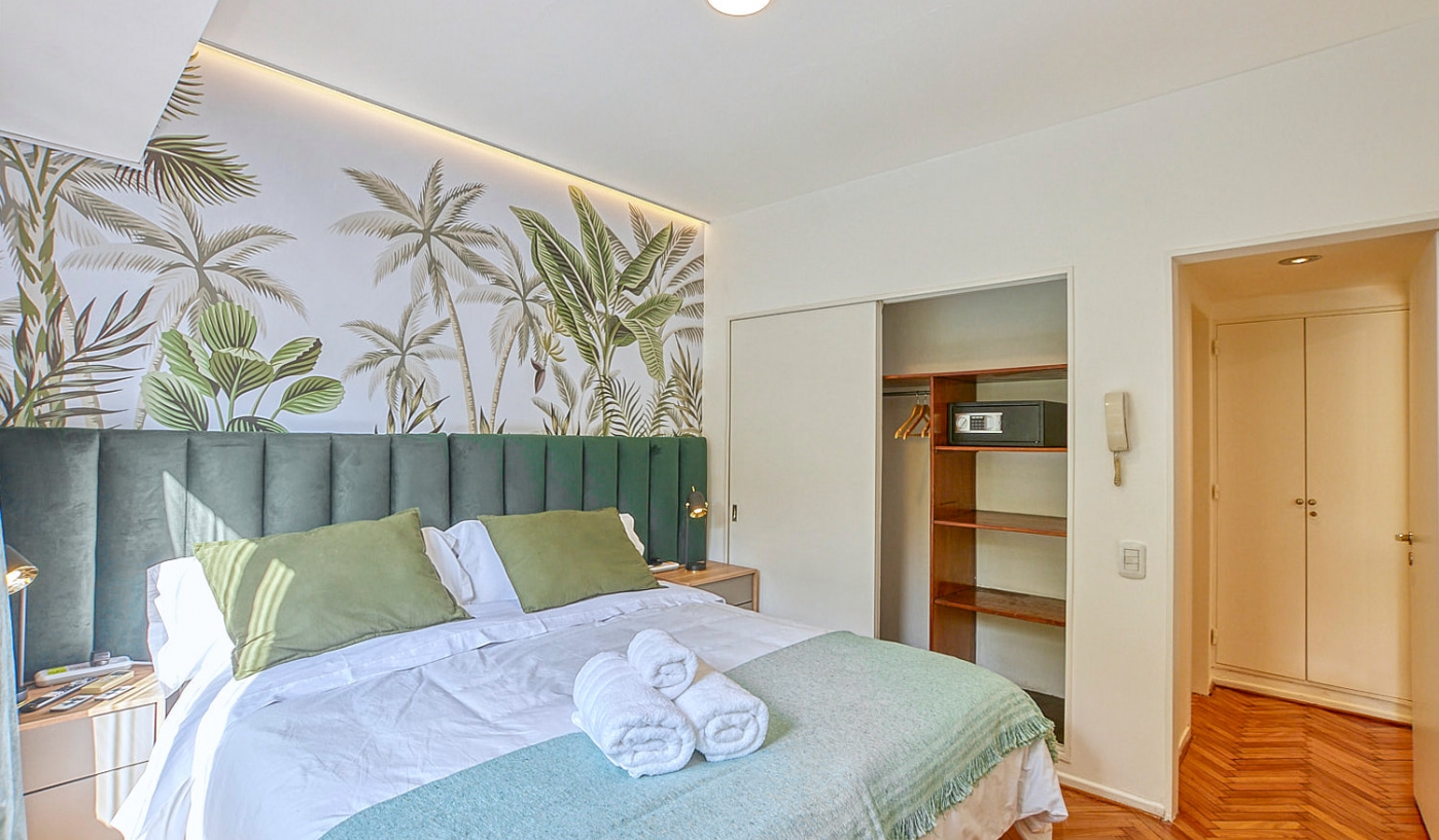 Exclusive One Bedroom Apartment on Libertador Ave. with Amazing Views and Rooftop Pool