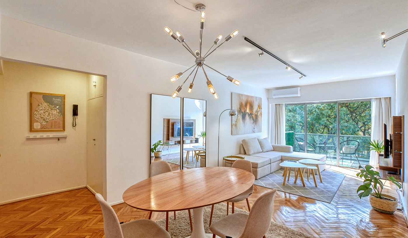 Exclusive One Bedroom Apartment on Libertador Ave. with Amazing Views and Rooftop Pool