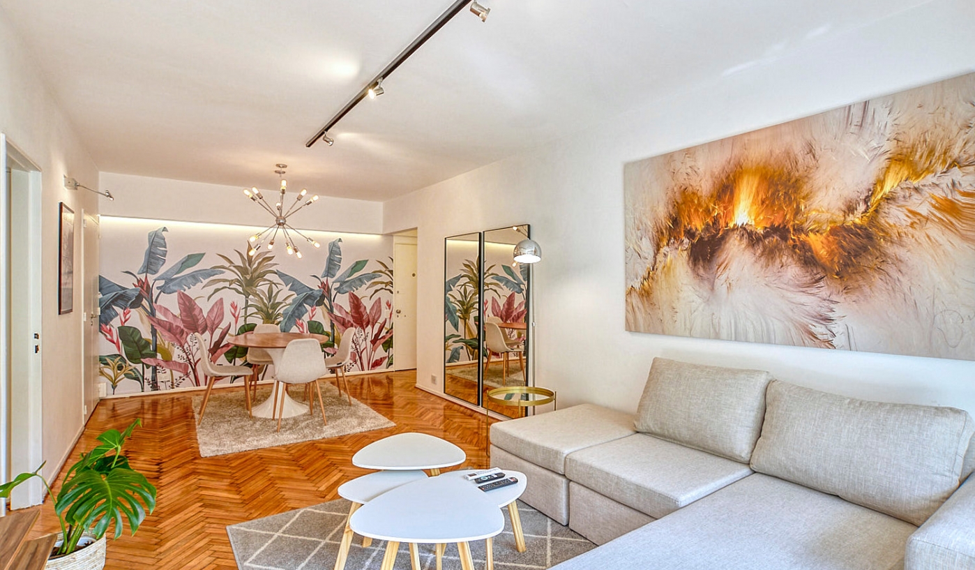 Exclusive One Bedroom Apartment on Libertador Ave. with Amazing Views and Rooftop Pool