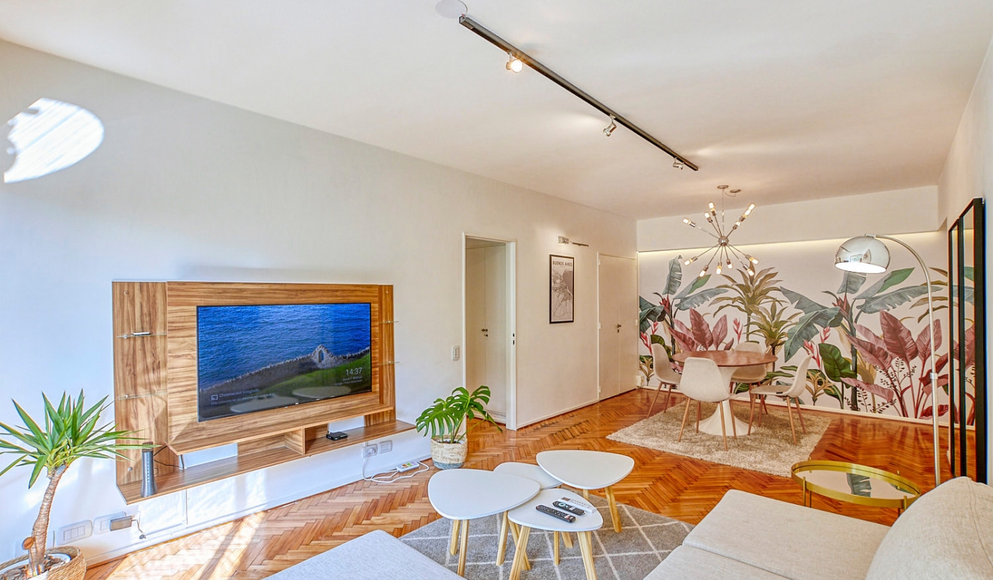 Exclusive One Bedroom Apartment on Libertador Ave. with Amazing Views and Rooftop Pool