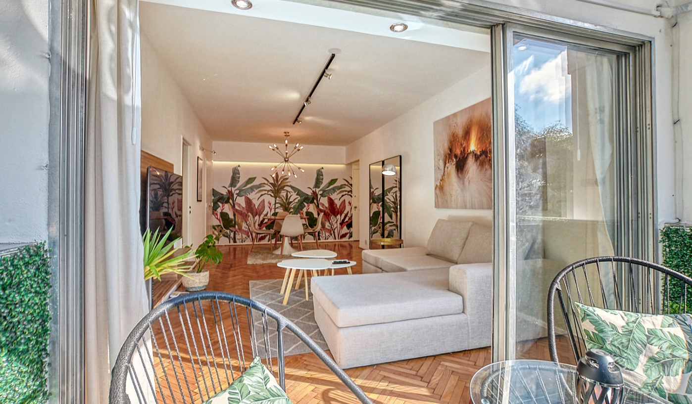 Exclusive One Bedroom Apartment on Libertador Ave. with Amazing Views and Rooftop Pool