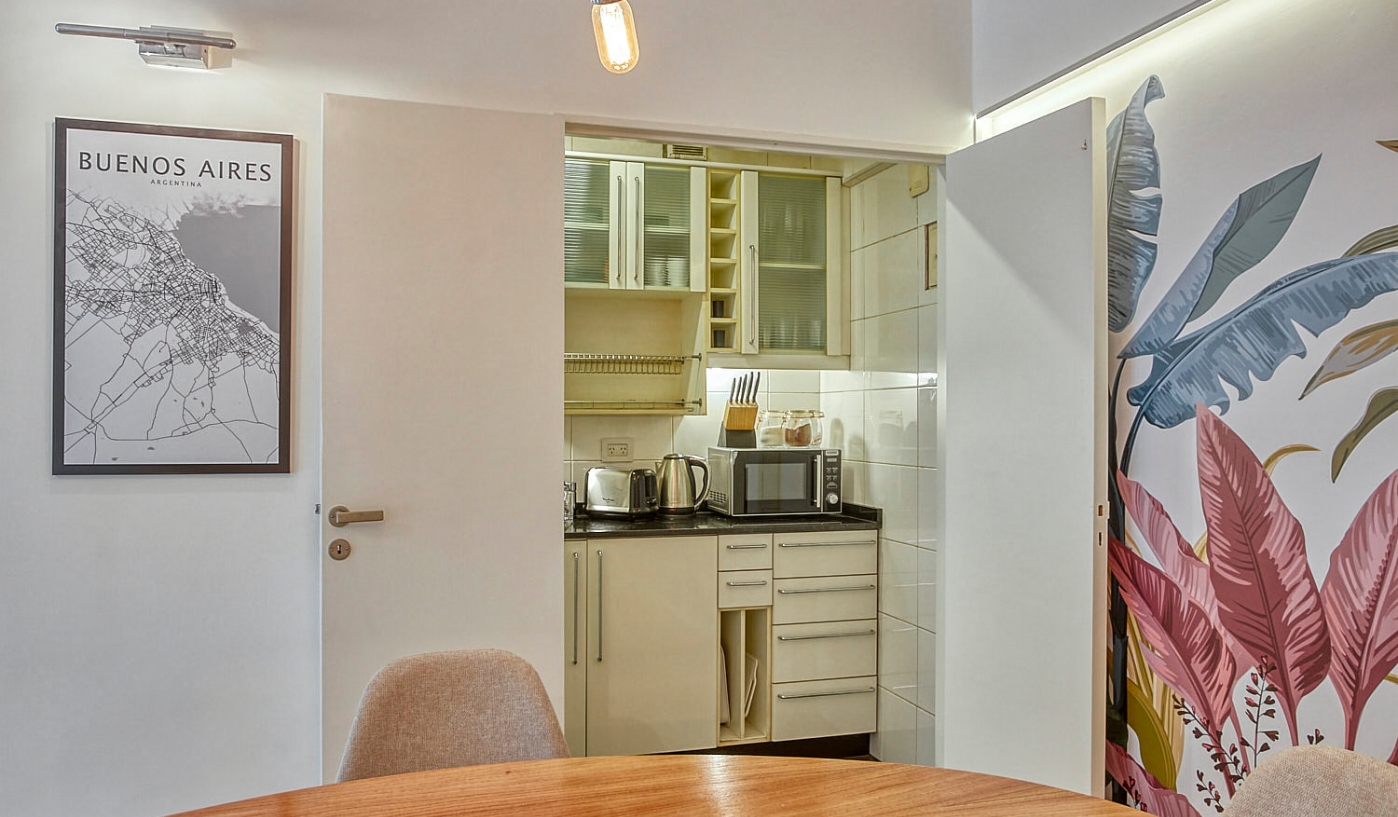 Exclusive One Bedroom Apartment on Libertador Ave. with Amazing Views and Rooftop Pool