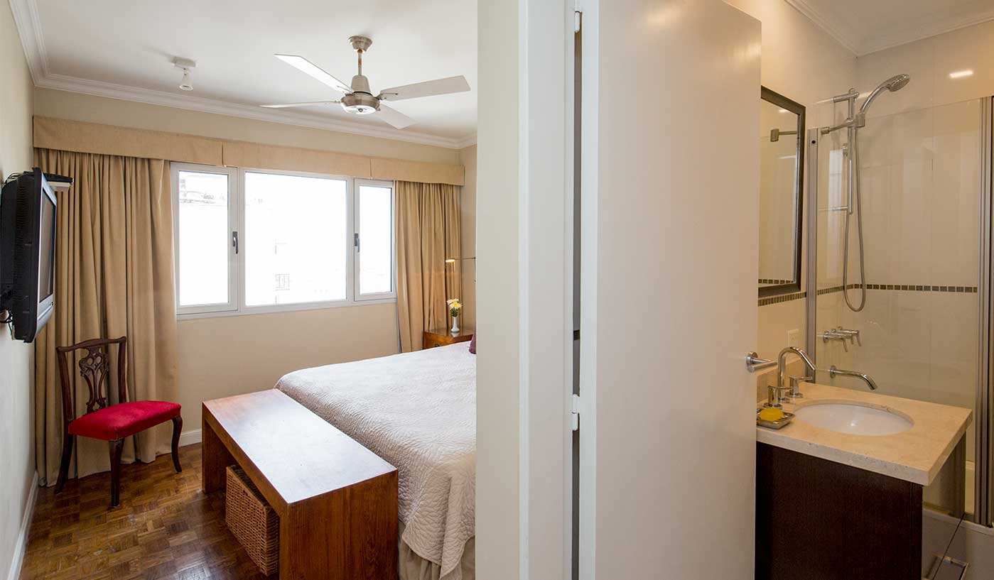 Impressive Three Bedroom Penthouse with BBQ in Prime Recoleta Location