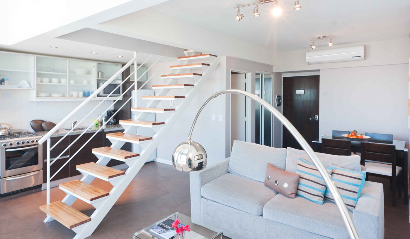 Spacious One Bedroom Penthouse Loft in Five Star Building