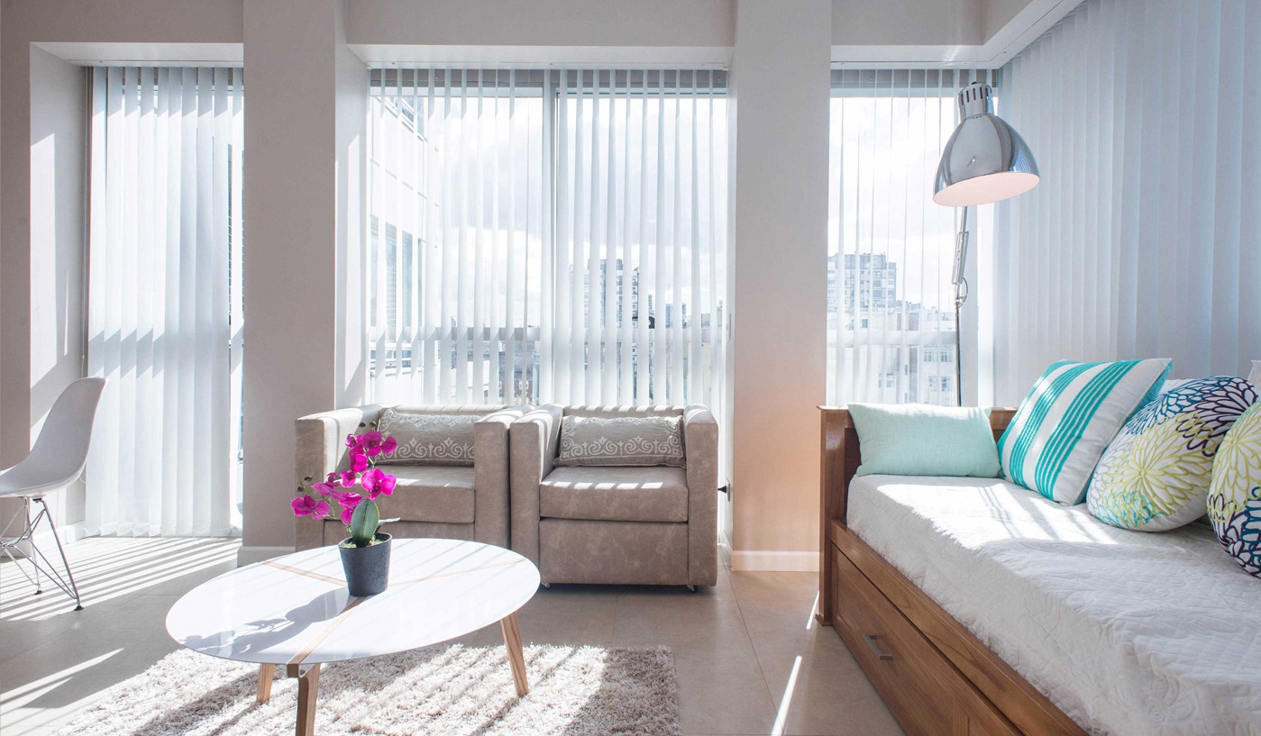 Airy One Bedroom Apartment in Five Star Building