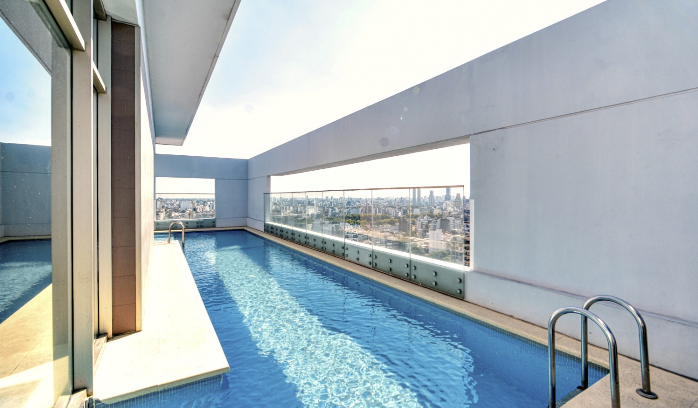 Sky High Views in One Bedroom Apartment with Pool, Gym and Sauna